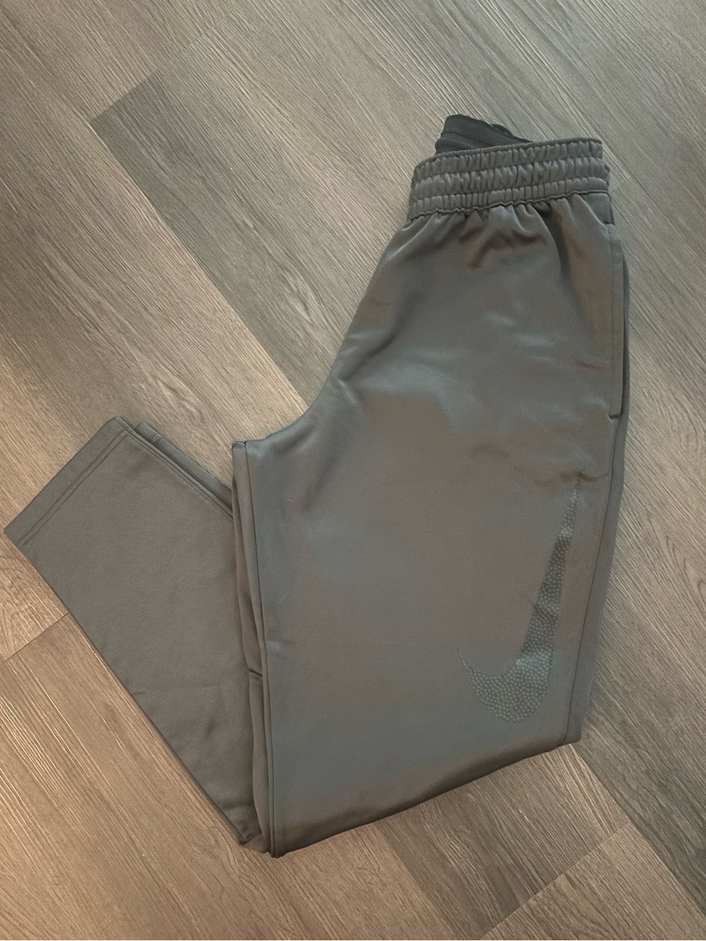 Nike Men's Olive Green Grey Performance Joggers Pants Sz Medium